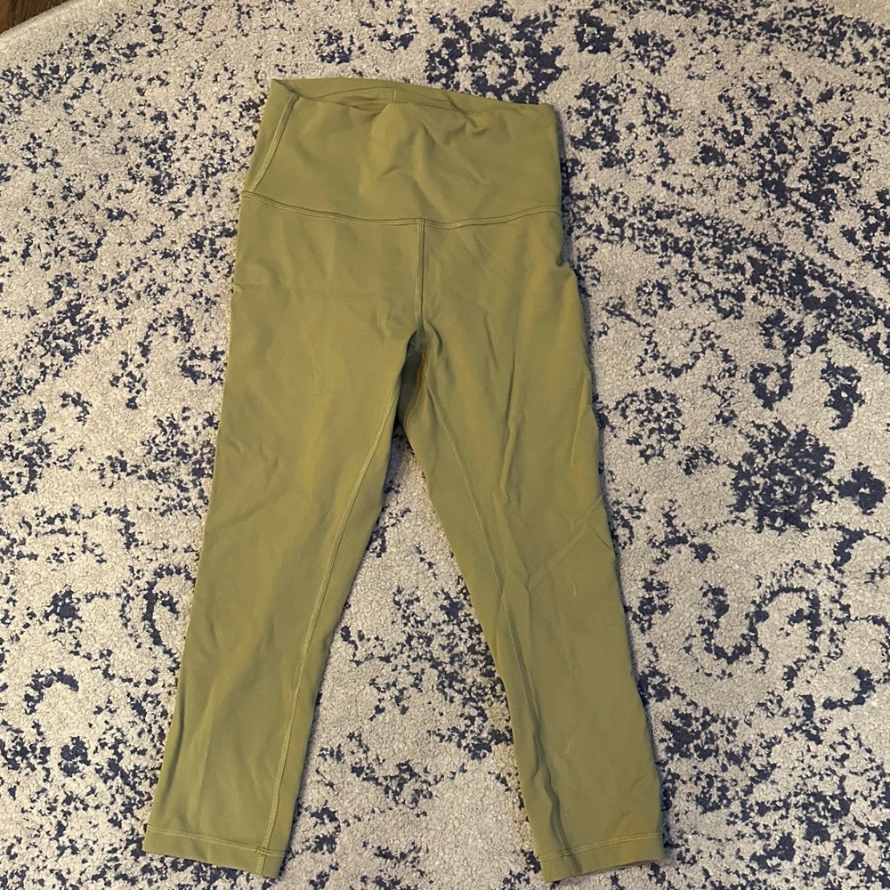 lululemon athletica Olive Green Leggings